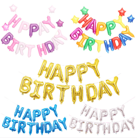 ປູມເປົ້າ foil ຕົວອັກສອນ 16 ນິ້ວ