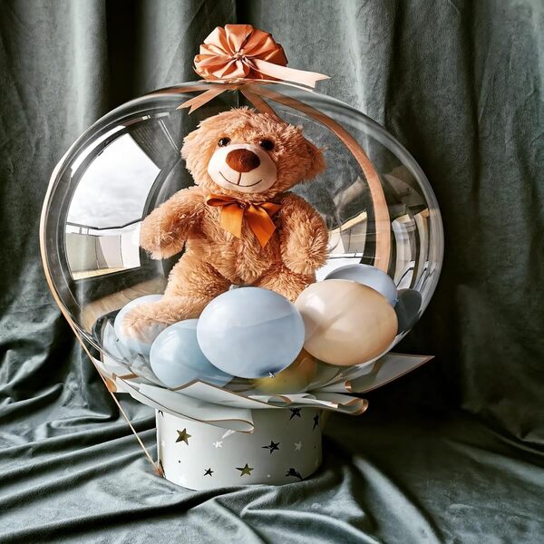 ປູມເປົ້າ Bobo ກັບ bunny Toy