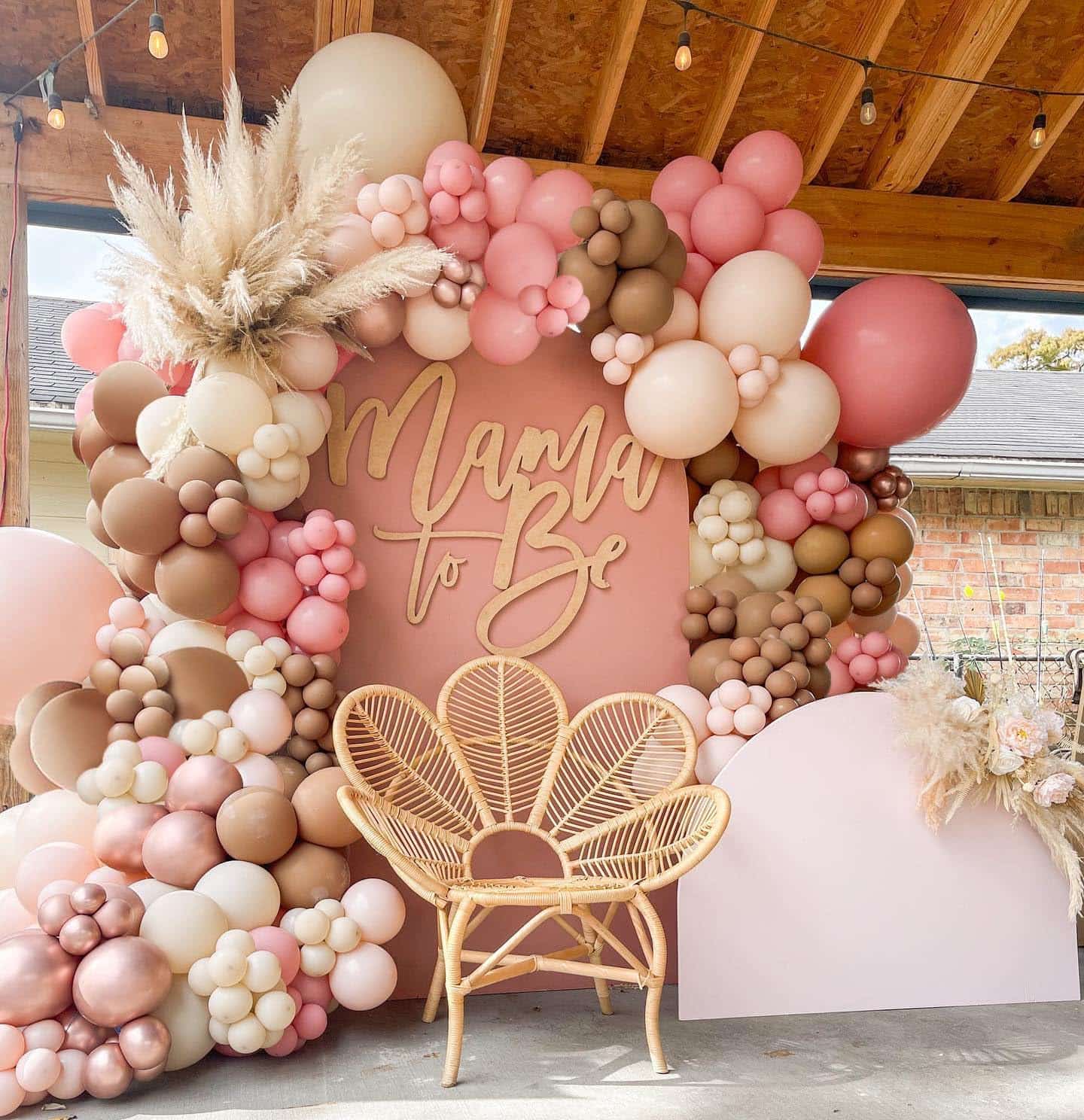 Boho Wedding Balloon Garland Arch Kit