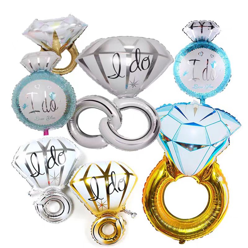 ປູມເປົ້າ foil ແຫວນແຕ່ງງານ