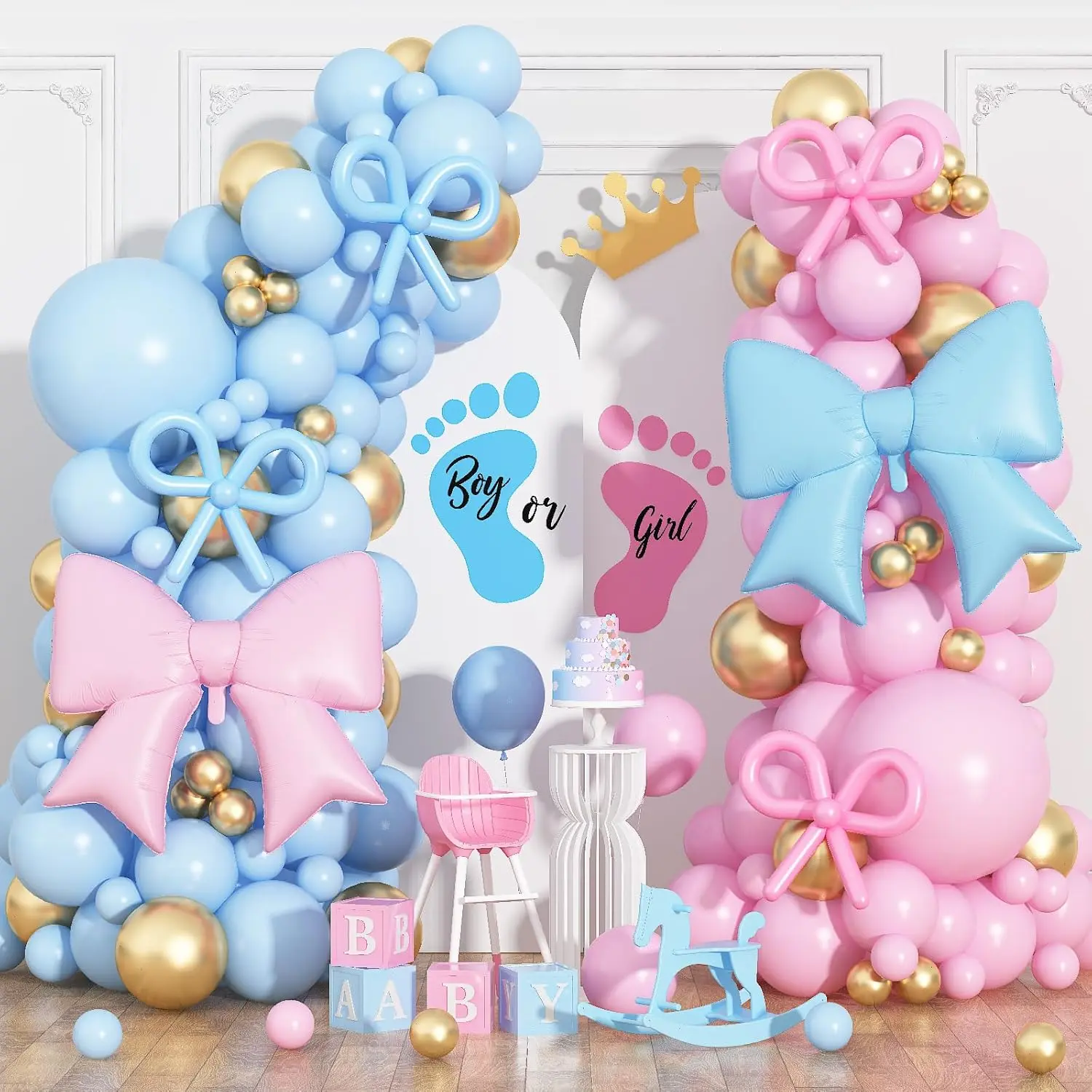 ເພດເປີດເຜີຍຊຸດ Garland Balloon
