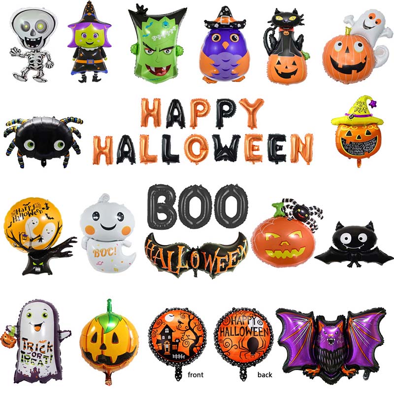 Halloween foil ປູມເປົ້າ