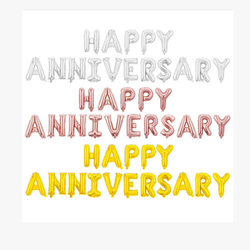 ສຸກສັນວັນຄົບຮອບ foil balloon