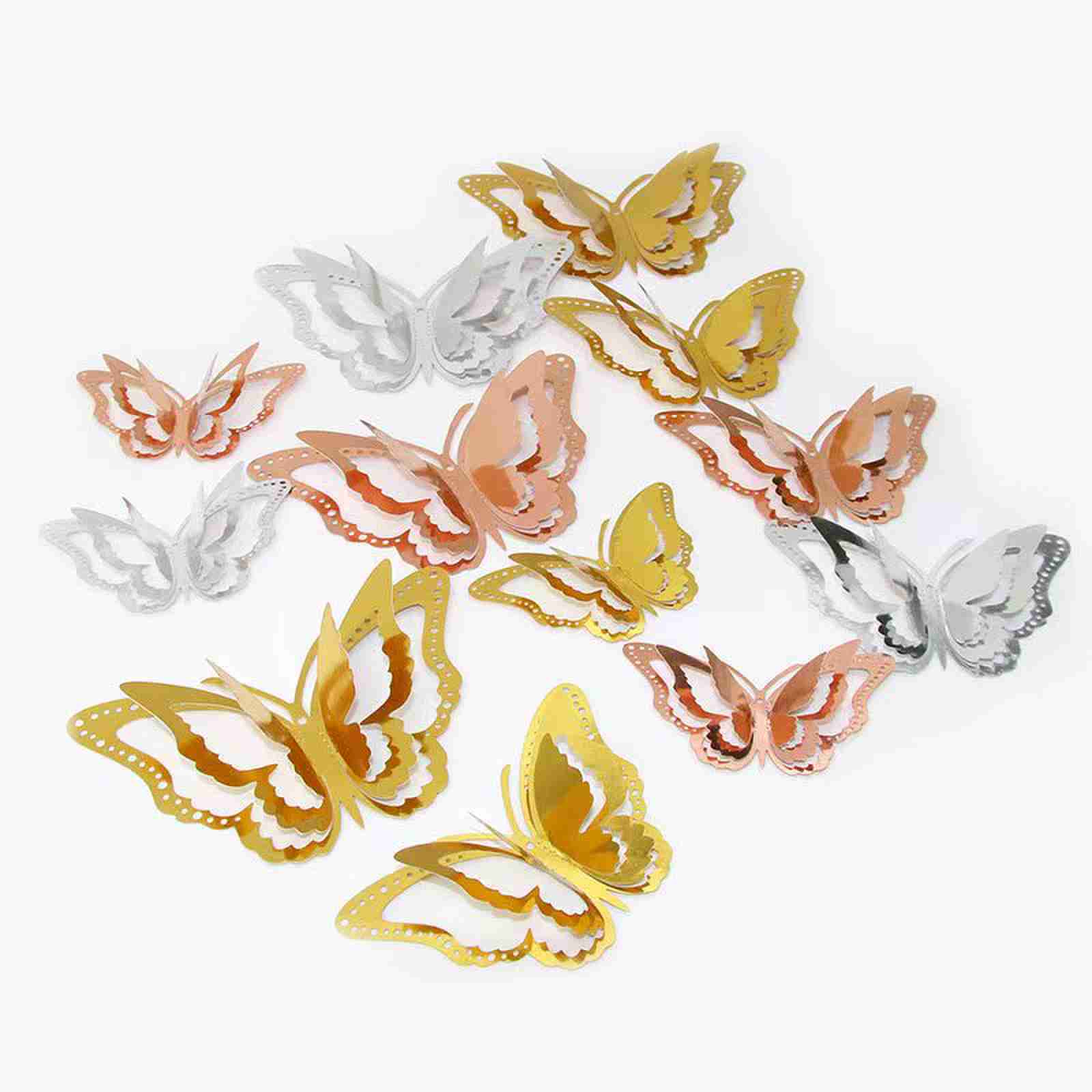 ສະຕິກເກີ butterfly ເປັນຮູ
