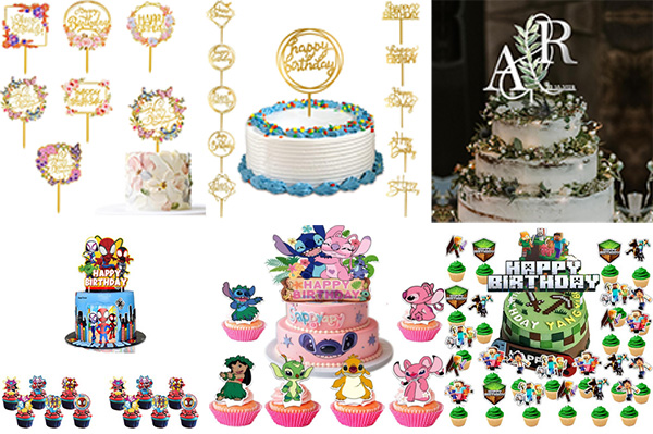 happy birthday Cake Toppers