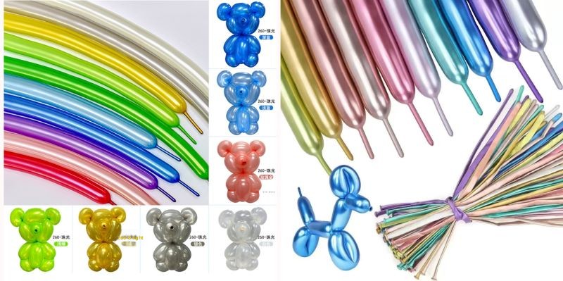 260 long balloons