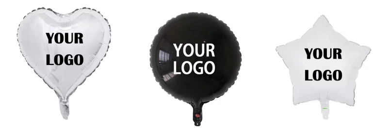 Custom printed foil balloons