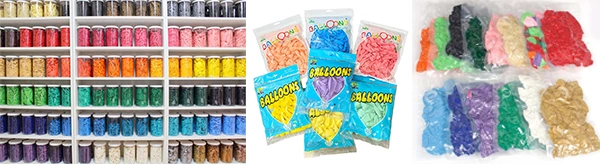 Storage method of balloons