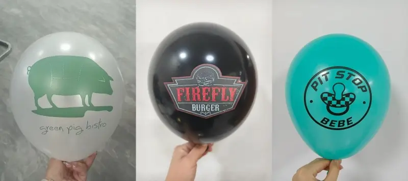 Custom logo balloon
