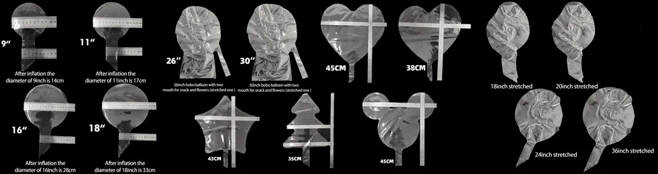 Tpu bobo balloon style