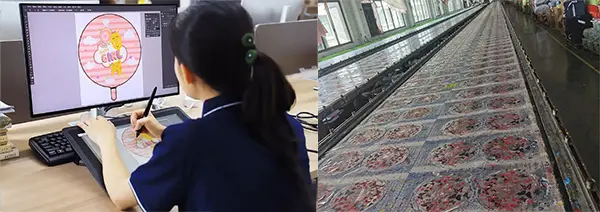 Production of printed pompom balloons