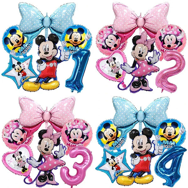 ເຄື່ອງຫຼີ້ນປູມເປົ້າ Mickey Miney Minnie Foil