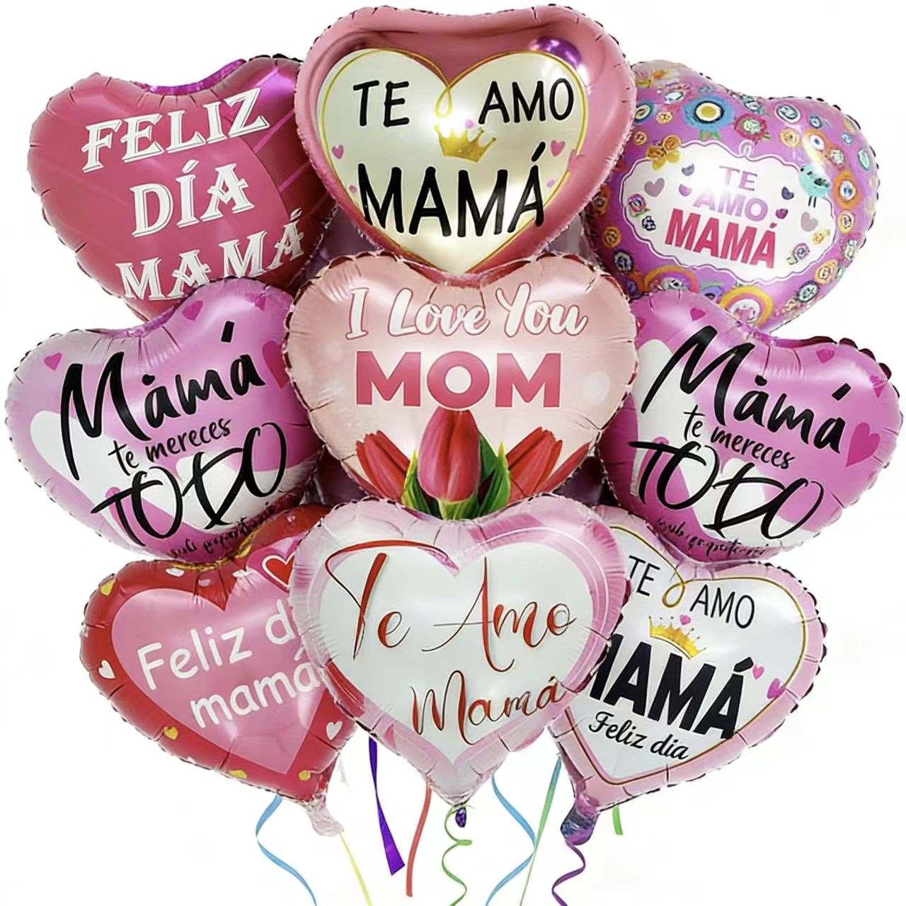 ຫມາກບານ foil ໃນວັນແມ່ຂອງ