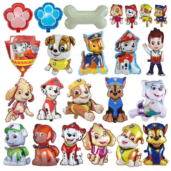 Paw Patrol Foil Pallon